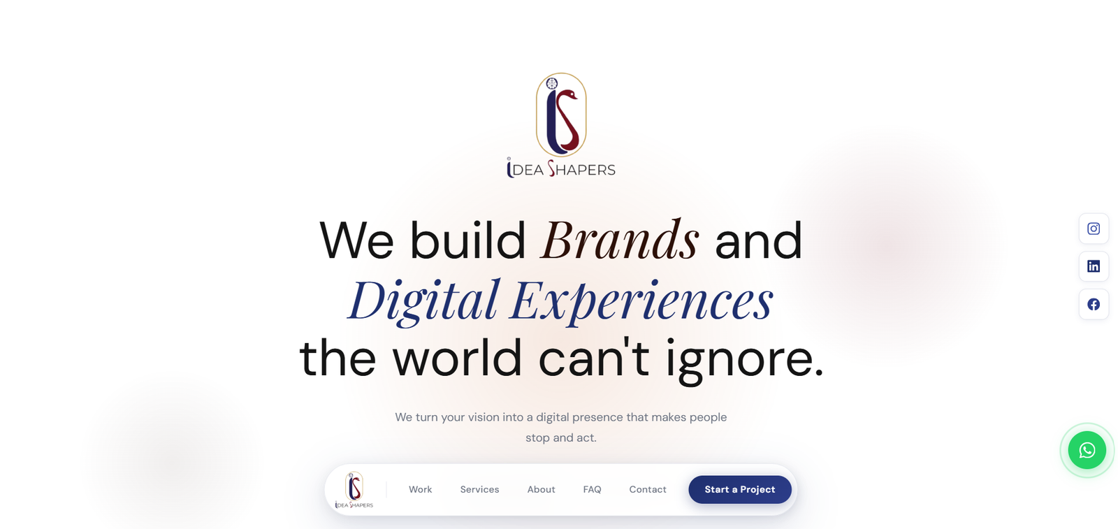 Idea Shapers — Corporate Web built by GOBT