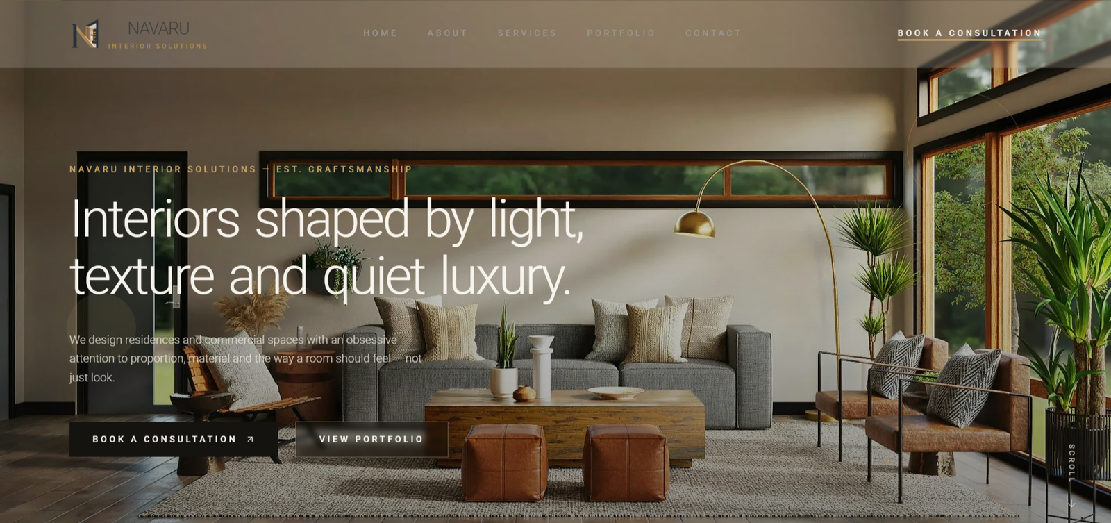 Navaru — Corporate Web by GOBT